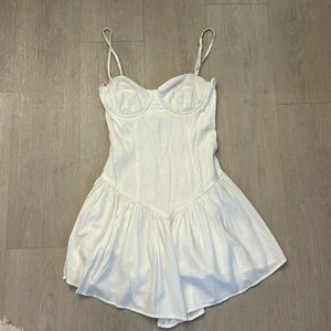 Princess Polly White Corset Dresss